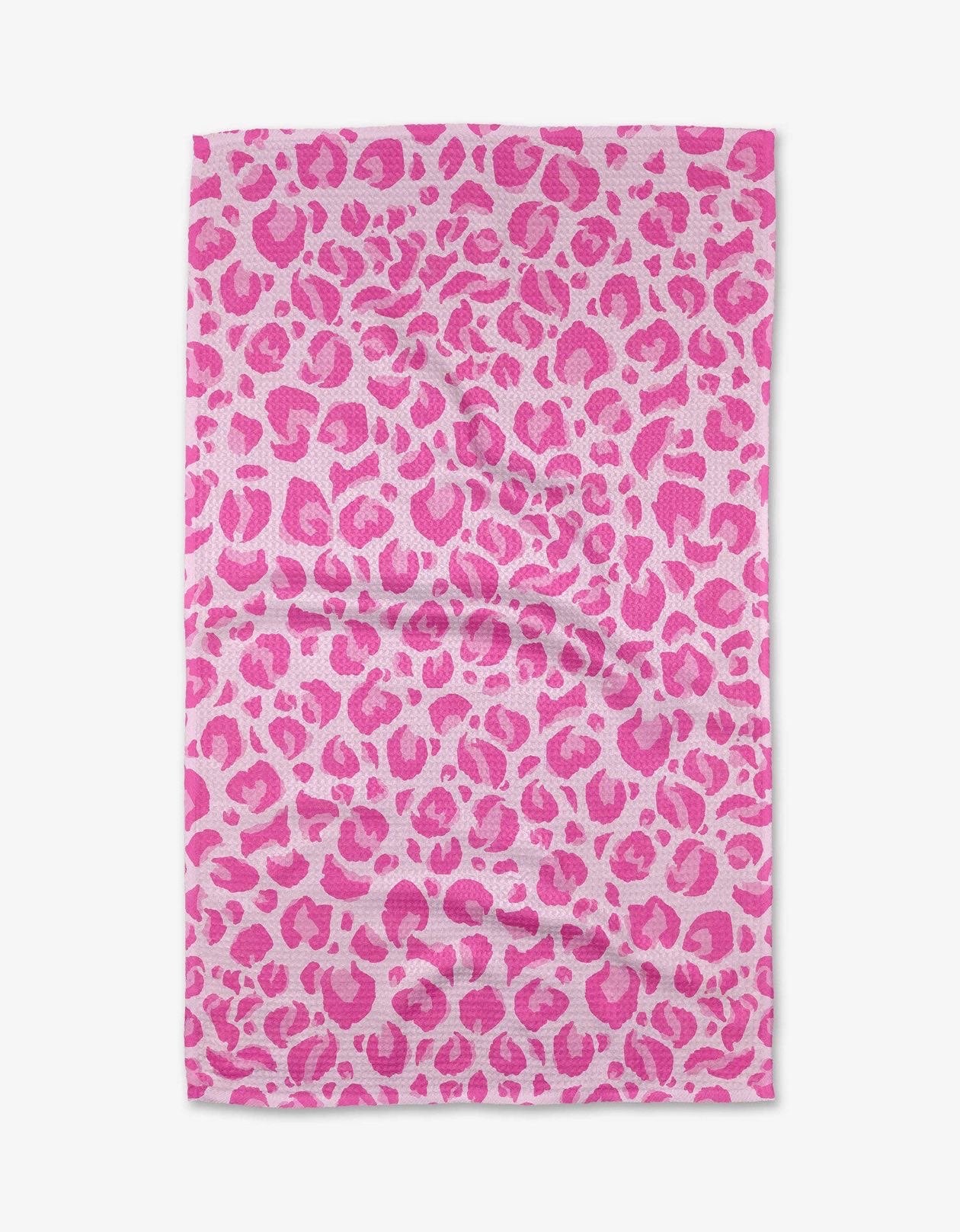 GEOMETRY: Tea Towel-Valentines Leopard-11- Gift/Home-Geometry-Usher & Co - Women's Boutique Located in Atoka, OK and Durant, OK