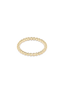 enewton: Classic Gold 2mm Bead Ring-7- Jewelry-ENEWTON-Usher & Co - Women's Boutique Located in Atoka, OK and Durant, OK