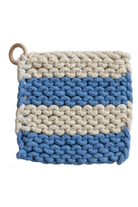 8" Crocheted Pot Holder-11- Gift/Home-Hazel Mazel-Usher & Co - Women's Boutique Located in Atoka, OK and Durant, OK