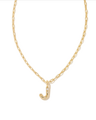 Kendra Scott: Crystal Letter Necklace Gold-7- Jewelry-Kendra Scott-Usher & Co - Women's Boutique Located in Atoka, OK and Durant, OK