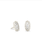 Kendra Scott: Grayson Crystal Stud-Earrings-Kendra Scott-Usher & Co - Women's Boutique Located in Atoka, OK and Durant, OK