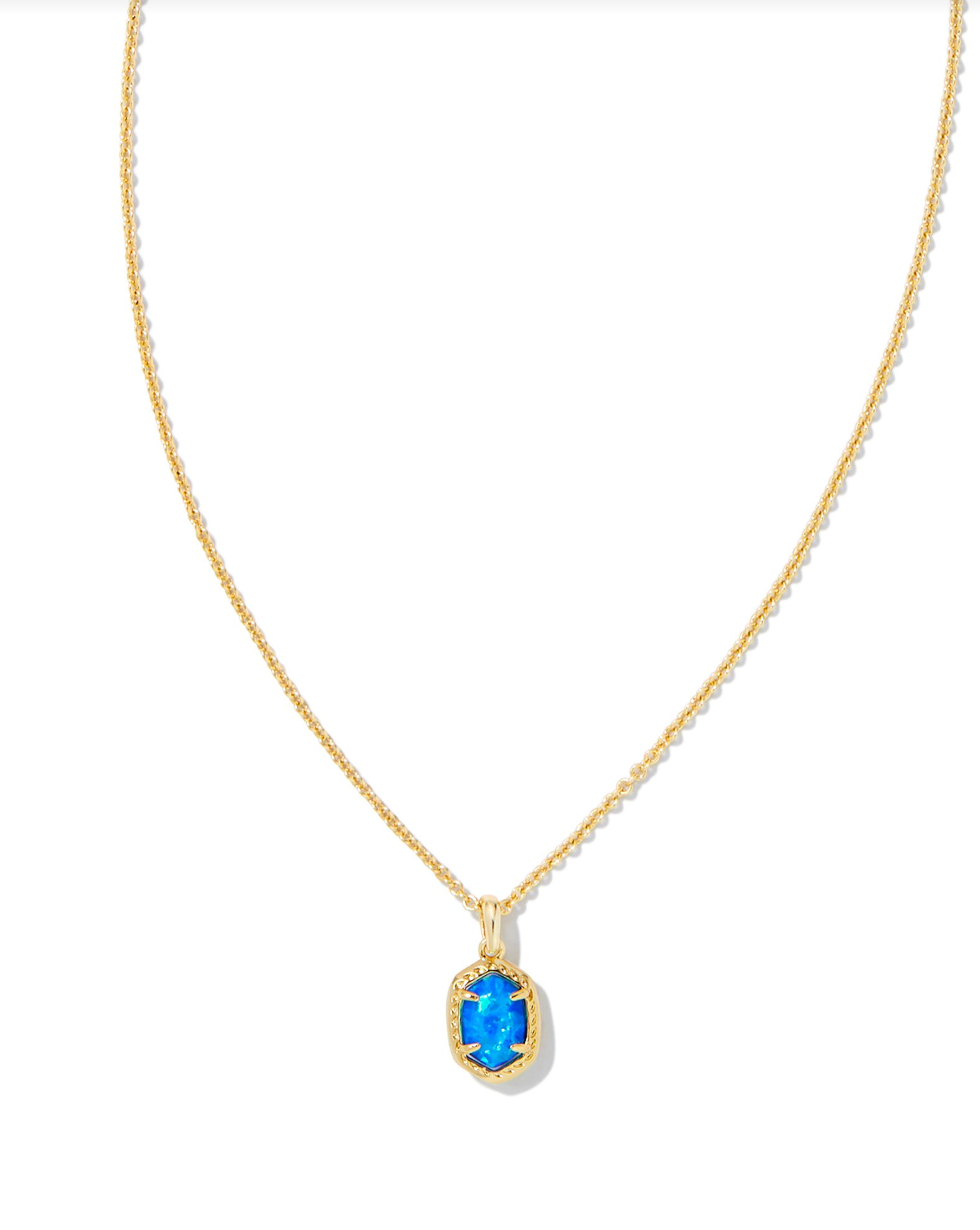 Kendra Scott: Daphne Framed Necklace-Gold-7- Jewelry-Kendra Scott-Usher & Co - Women's Boutique Located in Atoka, OK and Durant, OK