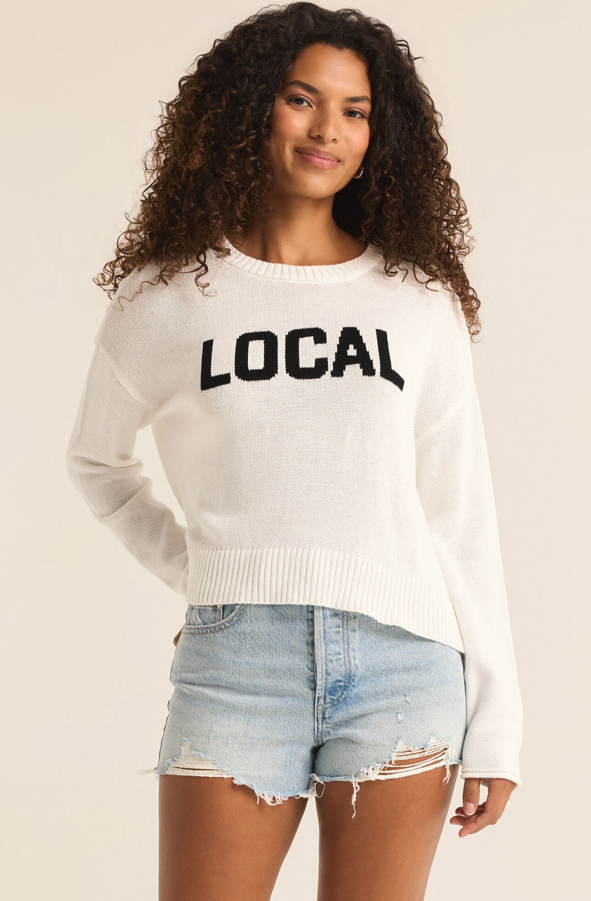 Z Supply: Sienna Local Sweater-14-DISTRESSED-Z SUPPLY-Usher & Co - Women's Boutique Located in Atoka, OK and Durant, OK