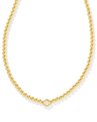 Kendra Scott: Abbie Beaded Necklace-Gold-Necklaces-Kendra Scott-Usher & Co - Women's Boutique Located in Atoka, OK and Durant, OK