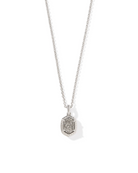 Kendra Scott: Daphne Framed Short Necklace-Silver-7- Jewelry-Kendra Scott-Usher & Co - Women's Boutique Located in Atoka, OK and Durant, OK