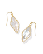 Kendra Scott: Abbie Pave Drop Earrings-Gold-7- Jewelry-Kendra Scott-Usher & Co - Women's Boutique Located in Atoka, OK and Durant, OK