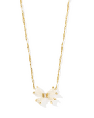 Kendra Scott: Blair Bow Small Necklace-Gold-Necklaces-Kendra Scott-Usher & Co - Women's Boutique Located in Atoka, OK and Durant, OK