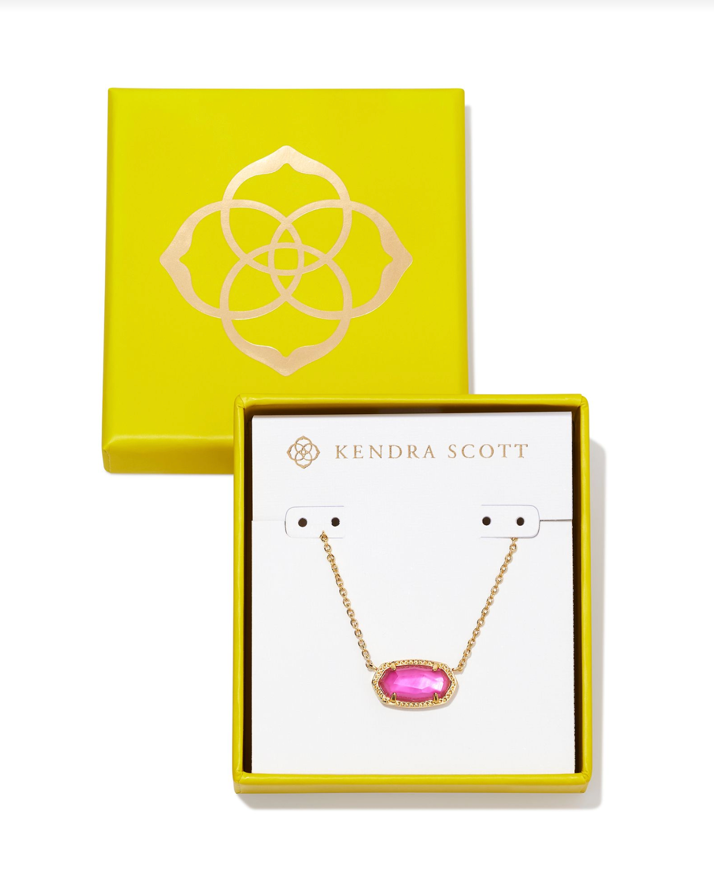 Kendra Scott: Boxed Elisa Necklace-Gold Azalea Illusion-Necklaces-Kendra Scott-Usher & Co - Women's Boutique Located in Atoka, OK and Durant, OK