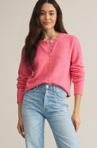 Z Supply: Medina Cardigan-Disco Pink-1- Tops-Z SUPPLY-Usher & Co - Women's Boutique Located in Atoka, OK and Durant, OK