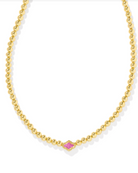 Kendra Scott: Abbie Beaded Necklace-Gold-Necklaces-Kendra Scott-Usher & Co - Women's Boutique Located in Atoka, OK and Durant, OK