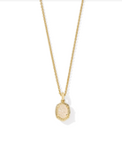 Kendra Scott: Daphne Framed Necklace-Gold-7- Jewelry-Kendra Scott-Usher & Co - Women's Boutique Located in Atoka, OK and Durant, OK