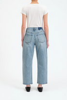 DAZE: Westward Barrel Jeans-Blur-5- Denim-DAZE-Usher & Co - Women's Boutique Located in Atoka, OK and Durant, OK