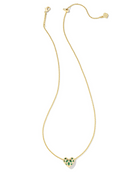 Kendra Scott: Holland Heart Necklace-Gold-7- Jewelry-Kendra Scott-Usher & Co - Women's Boutique Located in Atoka, OK and Durant, OK