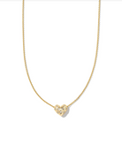 Kendra Scott: Holland Heart Necklace-Gold-7- Jewelry-Kendra Scott-Usher & Co - Women's Boutique Located in Atoka, OK and Durant, OK