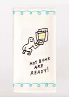 Hot Buns Are Ready Dish Towel-11- Gift/Home-Blue Q-Usher & Co - Women's Boutique Located in Atoka, OK and Durant, OK