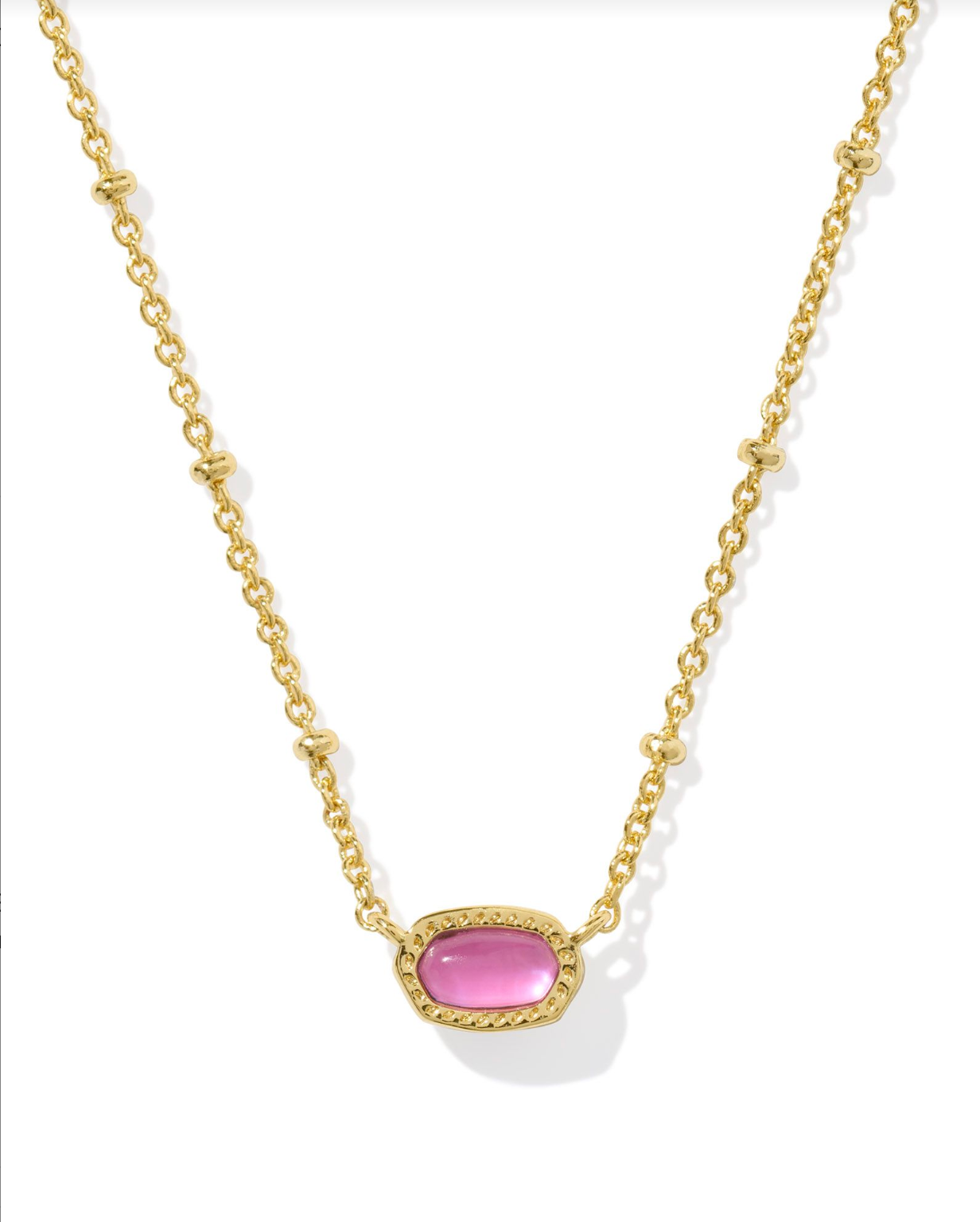 Kendra Scott: Mini Elisa Necklace-Gold Azalea Illusion-7- Jewelry-Kendra Scott-Usher & Co - Women's Boutique Located in Atoka, OK and Durant, OK