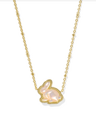 KENDRA SCOTT: Bunny Necklace-Gold Taupe Mother of Pearl-7- Jewelry-Kendra Scott-Usher & Co - Women's Boutique Located in Atoka, OK and Durant, OK