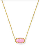 KENDRA SCOTT: Elisa Necklace-Gold Carnation Opal-7- Jewelry-KENDRA SCOTT-Usher & Co - Women's Boutique Located in Atoka, OK and Durant, OK