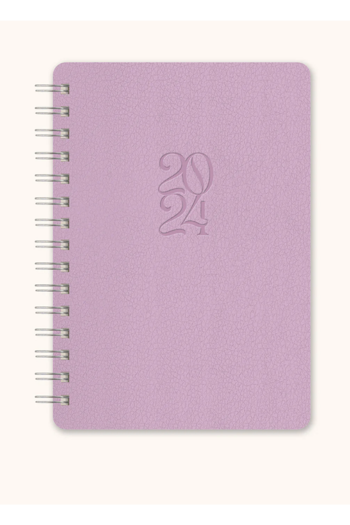 2024 Lilac Agatha Planner-11- Gift/Home-STUDIO OH-Usher & Co - Women's Boutique Located in Atoka, OK and Durant, OK