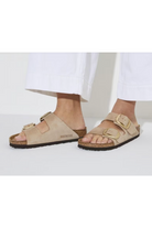 Birkenstock: Arizona Big Buckle- Sandcastle-9- Shoes-BIRKENSTOCK-Usher & Co - Women's Boutique Located in Atoka, OK and Durant, OK