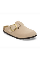 Birkenstock: Boston Big Buckle-Sandcastle-9- Shoes-BIRKENSTOCK-Usher & Co - Women's Boutique Located in Atoka, OK and Durant, OK