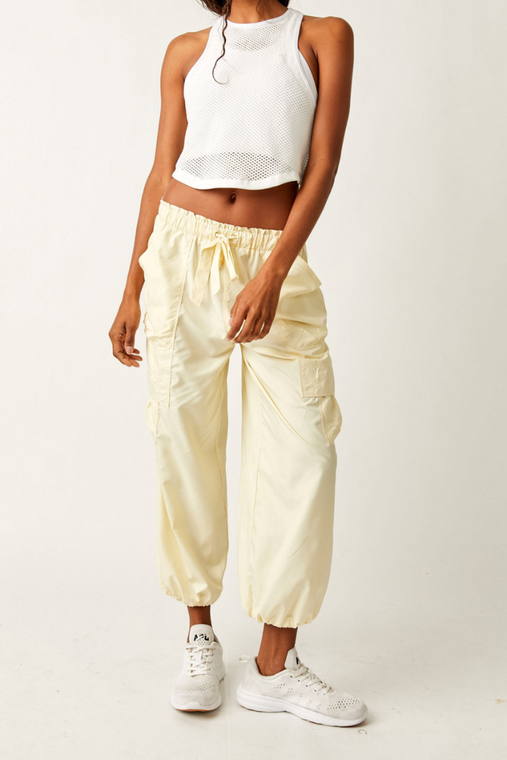 FP Movement: Down To Earth Pant-Banana-4- Bottoms-Free People Movement-Usher & Co - Women's Boutique Located in Atoka, OK and Durant, OK