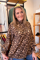 Everly Leopard Print Top-1- Tops-VINE & LOVE-Usher & Co - Women's Boutique Located in Atoka, OK and Durant, OK