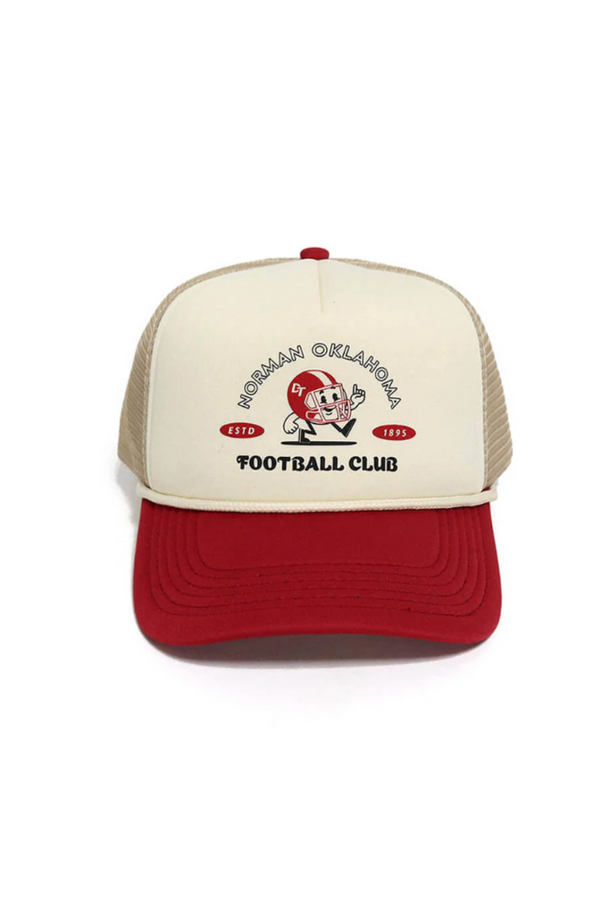 Double Team: Football Club Hat-Hats-Double Team-Usher & Co - Women's Boutique Located in Atoka, OK and Durant, OK