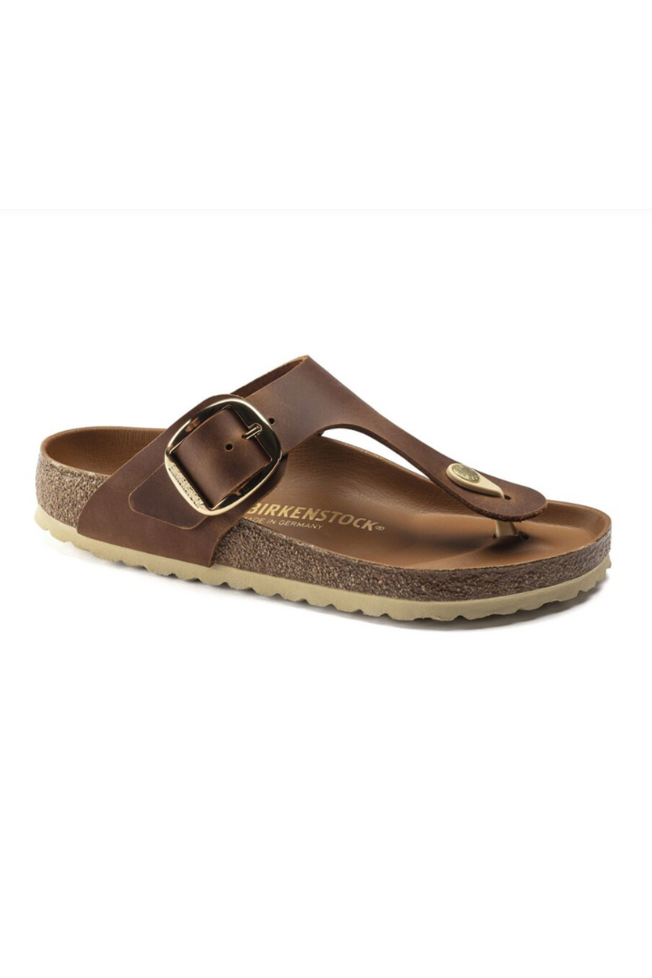 Birkenstock: Gizeh-Cognac-9- Shoes-BIRKENSTOCK-Usher & Co - Women's Boutique Located in Atoka, OK and Durant, OK