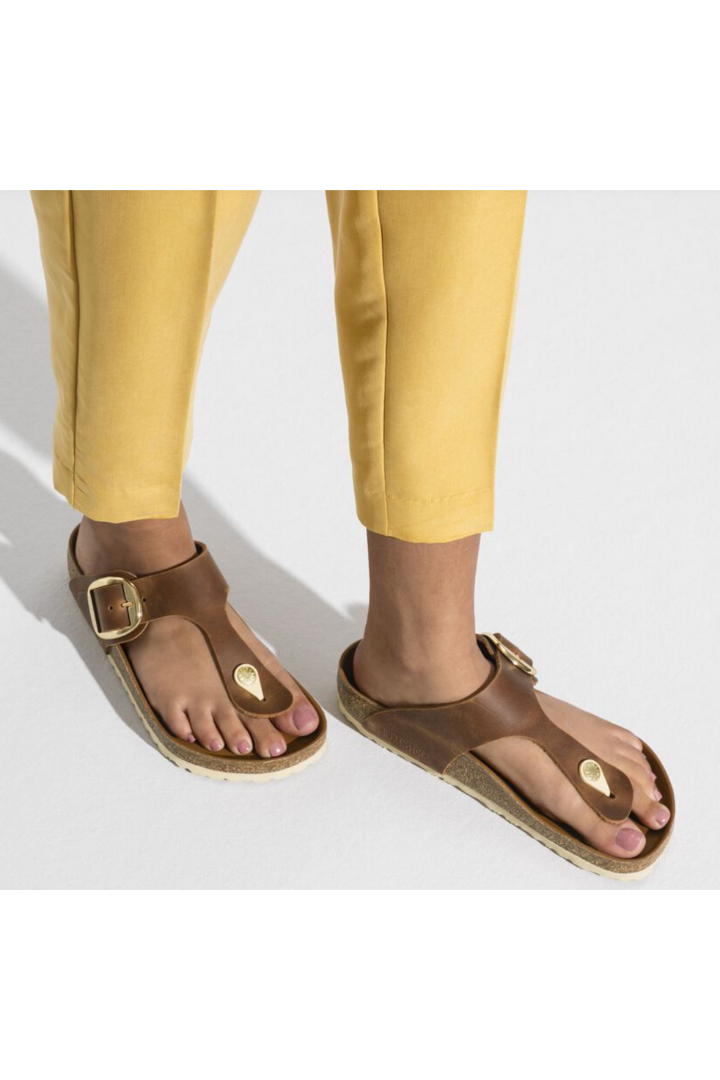 Birkenstock: Gizeh-Cognac-9- Shoes-BIRKENSTOCK-Usher & Co - Women's Boutique Located in Atoka, OK and Durant, OK