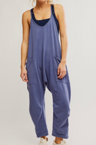 FP Movement: Hot Shot Onesie-Blue Indigo-6- Dress/Romp/Jump-Free People Movement-Usher & Co - Women's Boutique Located in Atoka, OK and Durant, OK