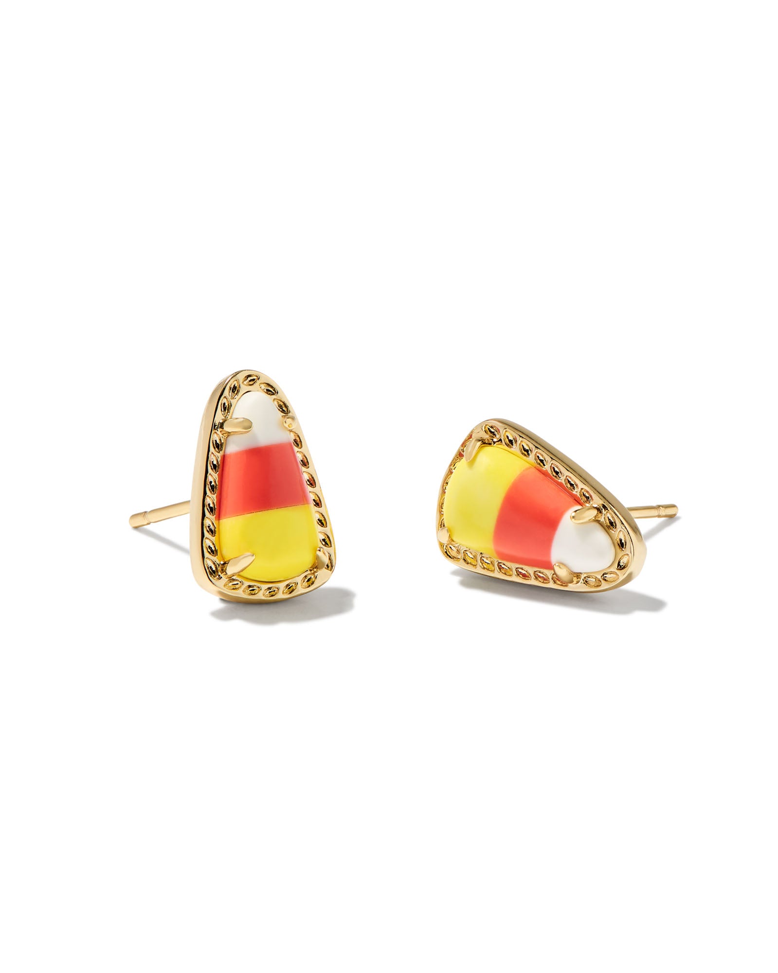 Kendra Scott: Candy Corn Stud Earrings-7- Jewelry-Kendra Scott-Usher & Co - Women's Boutique Located in Atoka, OK and Durant, OK