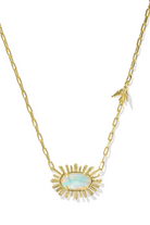 Kendra Scott: Elisa Bird Necklace-Gold Opalite Illusion-7- Jewelry-Kendra Scott-Usher & Co - Women's Boutique Located in Atoka, OK and Durant, OK