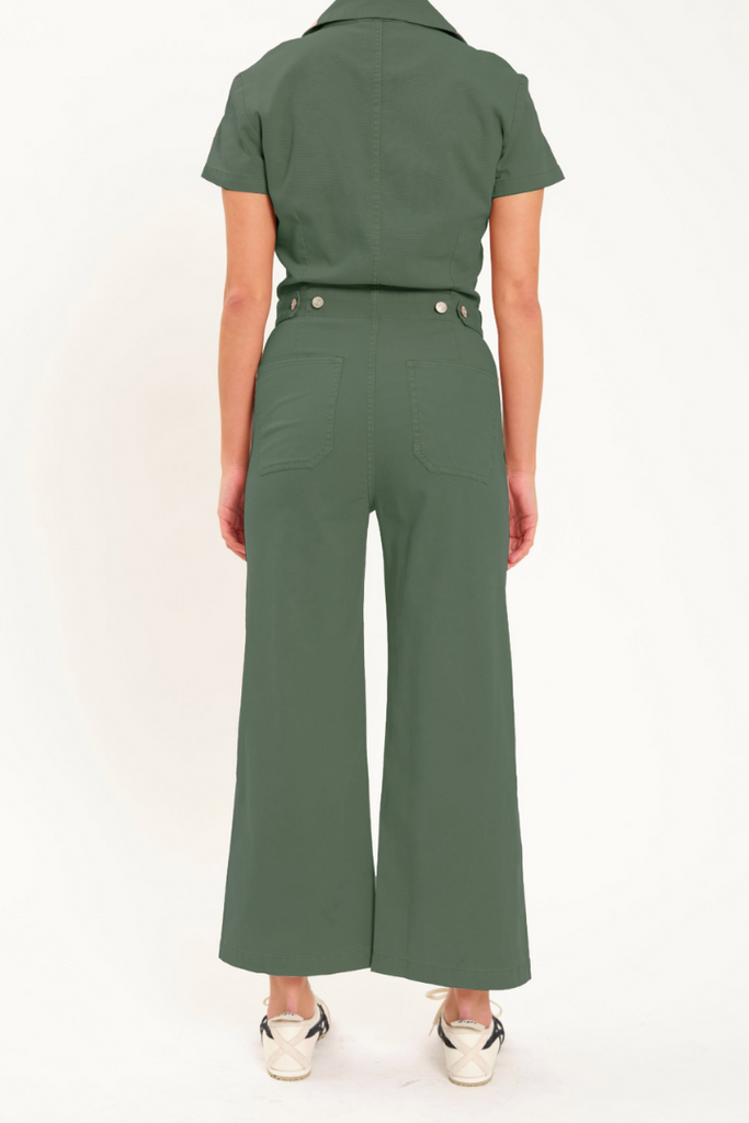 DAZE: Maverick Jumpsuit-Grass-Jumpsuits-DAZE-Usher & Co - Women's Boutique Located in Atoka, OK and Durant, OK