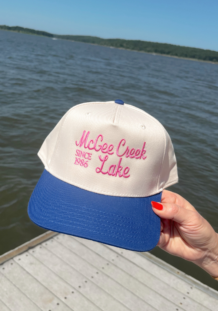 McGee Creek Lake Hat-Hats-MADLEY-Usher & Co - Women's Boutique Located in Atoka, OK and Durant, OK