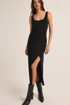 Z Supply: Melbourne Dress-Black-6- Dress/Romp/Jump/Sets/Lounge-Z SUPPLY-Usher & Co - Women's Boutique Located in Atoka, OK and Durant, OK