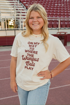 Where The Wampus Cats Play-1- Tops-Printworks-Usher & Co - Women's Boutique Located in Atoka, OK and Durant, OK