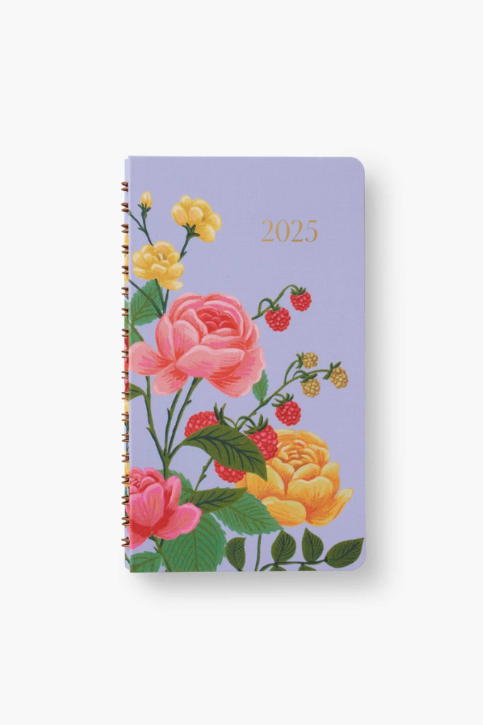 2025 Roses 12-Month Spiral Pocket Planner-Planners-RIFLE PAPER CO-Usher & Co - Women's Boutique Located in Atoka, OK and Durant, OK