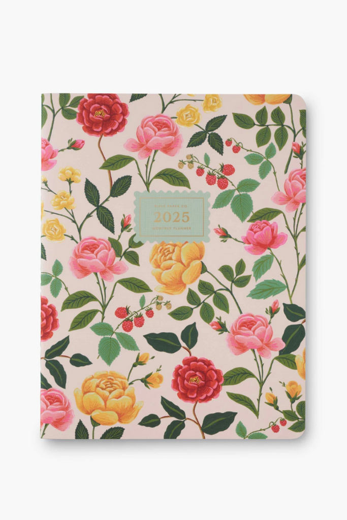 2025 Roses 12-Month Appointment Notebook-Planners-RIFLE PAPER CO-Usher & Co - Women's Boutique Located in Atoka, OK and Durant, OK