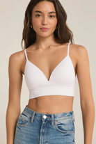 Z Supply: Sophia T-Shirt Bra-White-14-DISTRESSED-Z SUPPLY-Usher & Co - Women's Boutique Located in Atoka, OK and Durant, OK