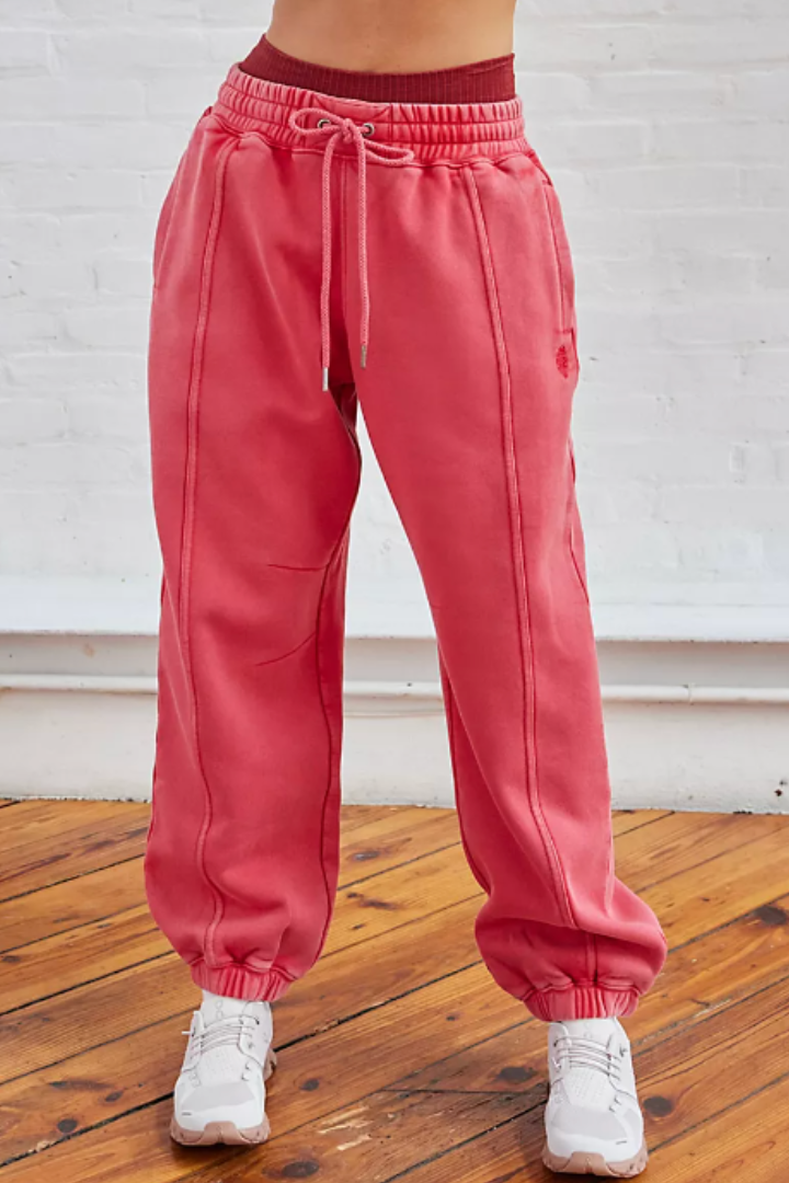 FP Movement: Sprint To The Finish Pant-Winterberry-Pants-Free People Movement-Usher & Co - Women's Boutique Located in Atoka, OK and Durant, OK