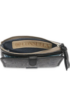 Consuela: Slim Wallet-Steely-10- Bags/Wallets-Consuela-Usher & Co - Women's Boutique Located in Atoka, OK and Durant, OK