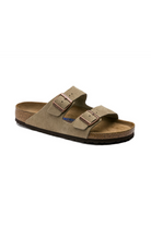 Birkenstock: Arizona SFB-Taupe Suede-9- Shoes-BIRKENSTOCK-Usher & Co - Women's Boutique Located in Atoka, OK and Durant, OK