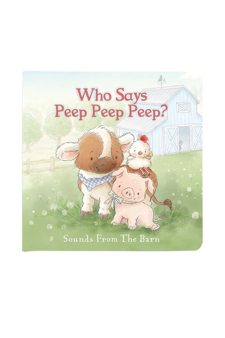 Who Says Peep Peep Board Book-12- Baby/Kids/Men-Bunnies By The Bay-Usher & Co - Women's Boutique Located in Atoka, OK and Durant, OK