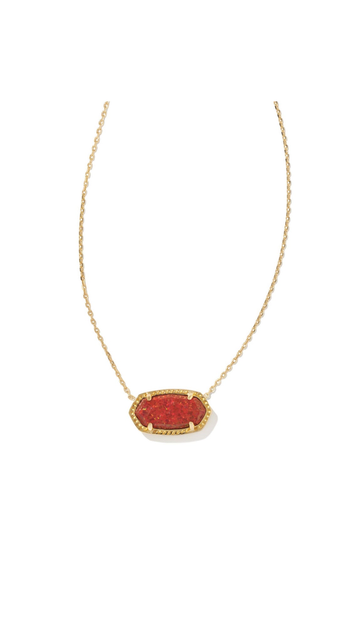 Kendra Scott: Elisa Gold Red Opal-7- Jewelry-Kendra Scott-Usher & Co - Women's Boutique Located in Atoka, OK and Durant, OK